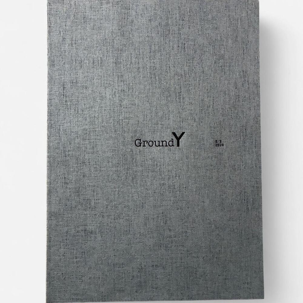 GroundY yohji yamamoto spring/Summer 2026 look book catalog
